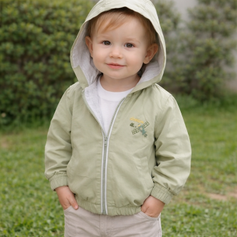 Μπουφανάκι Βρεφικό Ανοιξιάτικο Mint space jacket 773356